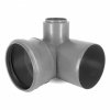 KOLANO KANALIZACYJNE 110 mm 90° PCV Redukcyjne Odejście PRAWE 50 mm Kolanko